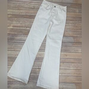 GOCCHE DORO White flare denim Jeans